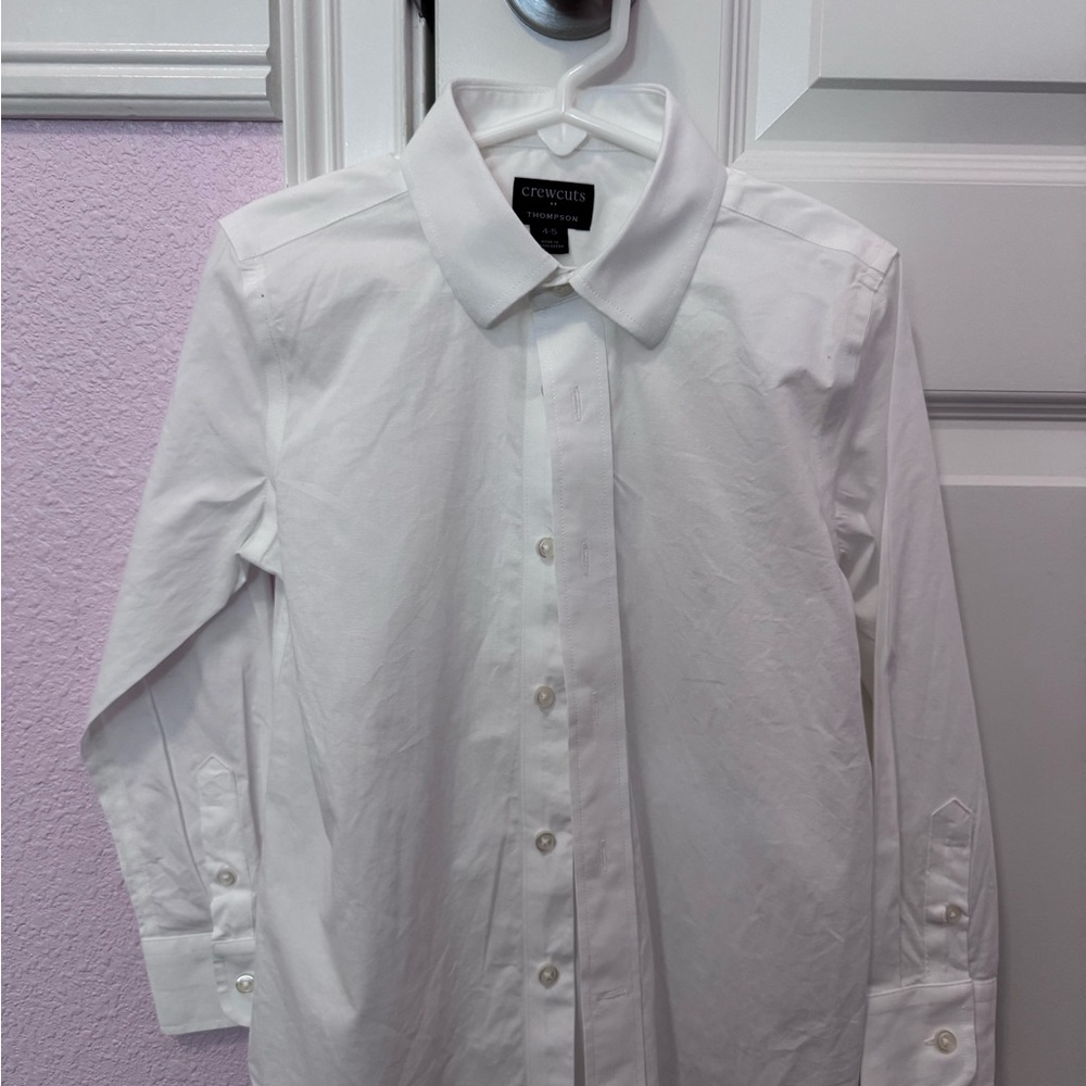 Crewcuts Crisp White Men's Dress Shirt